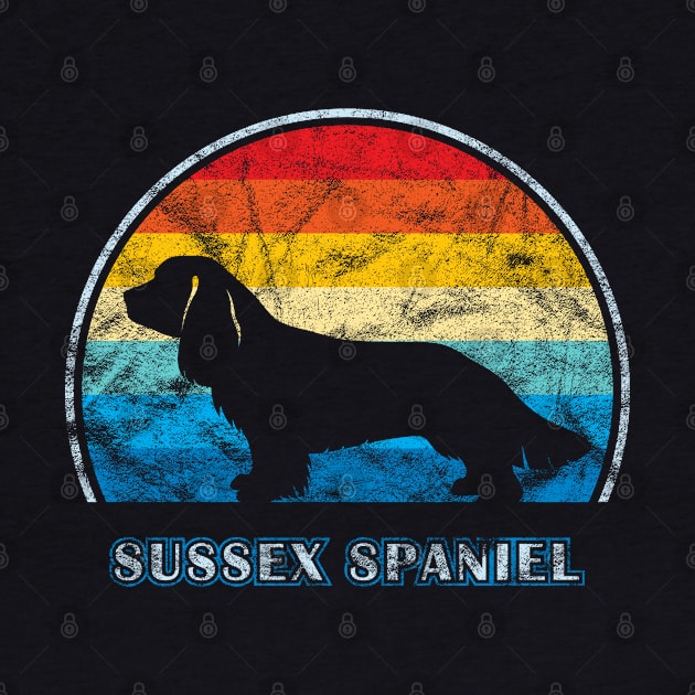 Sussex Spaniel Vintage Design Dog by millersye